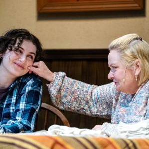 Ann Russell performing in the SVSU Theatre production of Little Women...Now